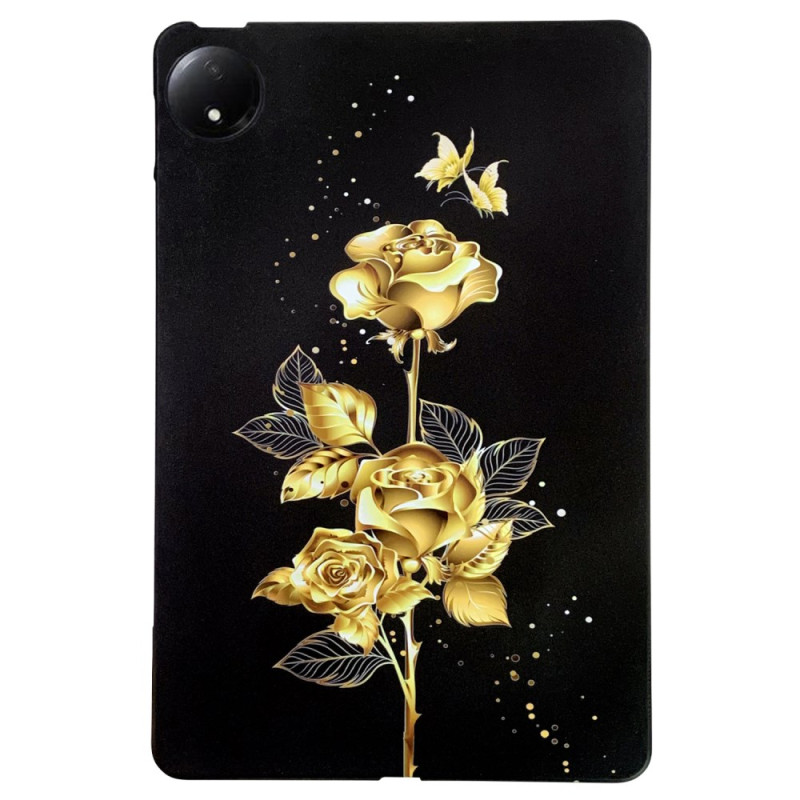 Xiaomi Redmi Pad SE 8.7 4G Gold & Pink Butterfly Case