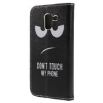 Cover Samsung Galaxy J6 Don't Touch My Phone