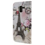 Cover Samsung Galaxy J6 Tour Eiffel Rétro