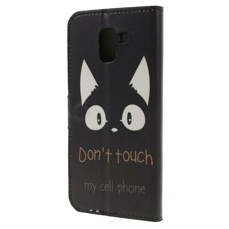 Cover Samsung Galaxy J6 Don't Touch My Cell Phone