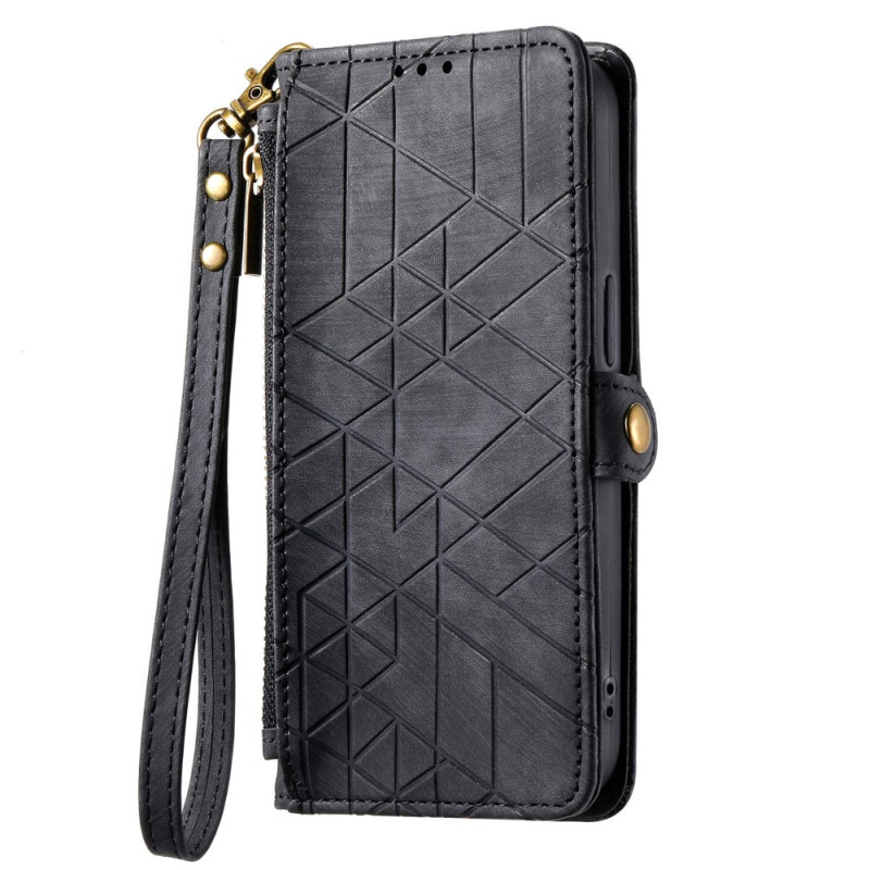 Case Xiaomi Redmi 13 4G / 13 5G Wallet Geometric Lines