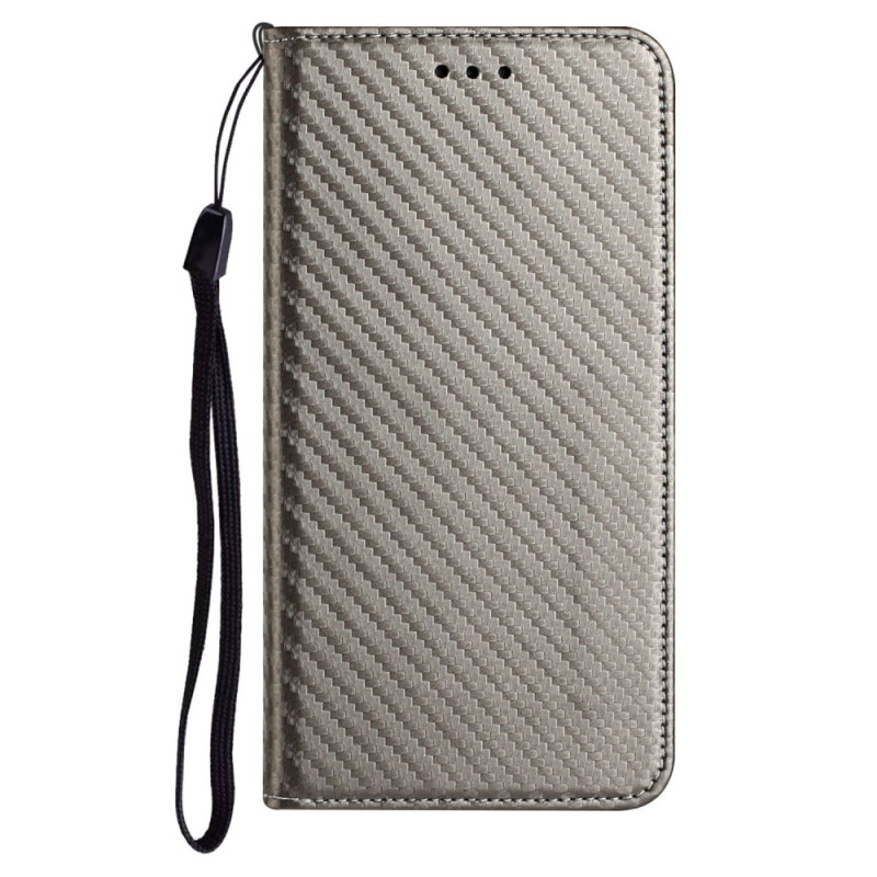 Flip Cover Xiaomi Redmi 13 4G / 13 5G Carbon Fibre Strap