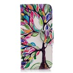 Case Samsung Galaxy J6 Colorful Tree