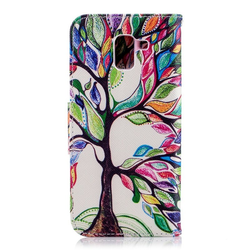 Case Samsung Galaxy J6 Colorful Tree