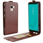 Case Samsung Galaxy J6 Foldable Leather Effect