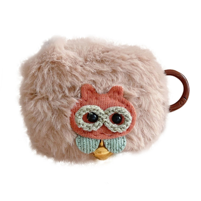 AirPods Pro 2 Plush Owl Case with Ring