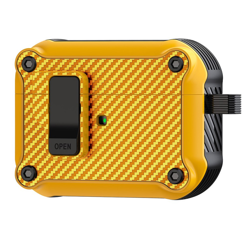 AirPods Pro 2 Silicone Case Carbon Fibre Texture