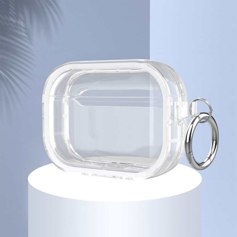 Transparent AirPods Pro Case Coloured Edges