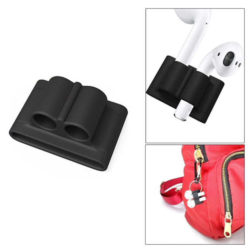 Watch strap holder for AirPods