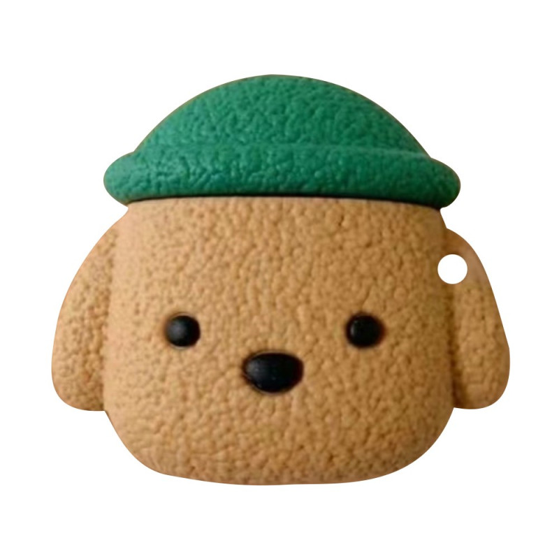 Cpque AirPods 3 Dog with Green Hat