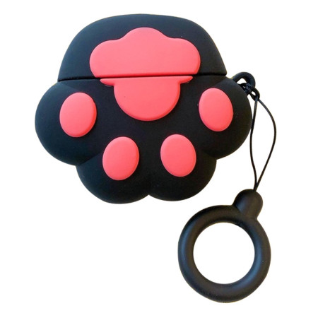 AirPods 3 Cat Paws Case Black