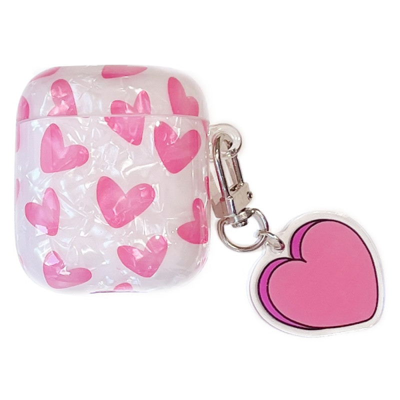 AirPods 2 / 1 Case
 and Hearts Texture Case