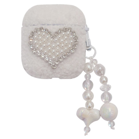 AirPods 2 / 1 Silver Heart...