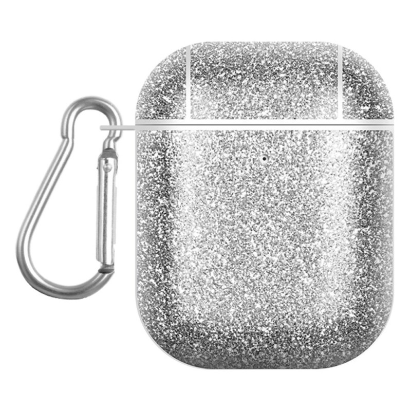 AirPods 2 / 1 Glitter Case with Carabiner