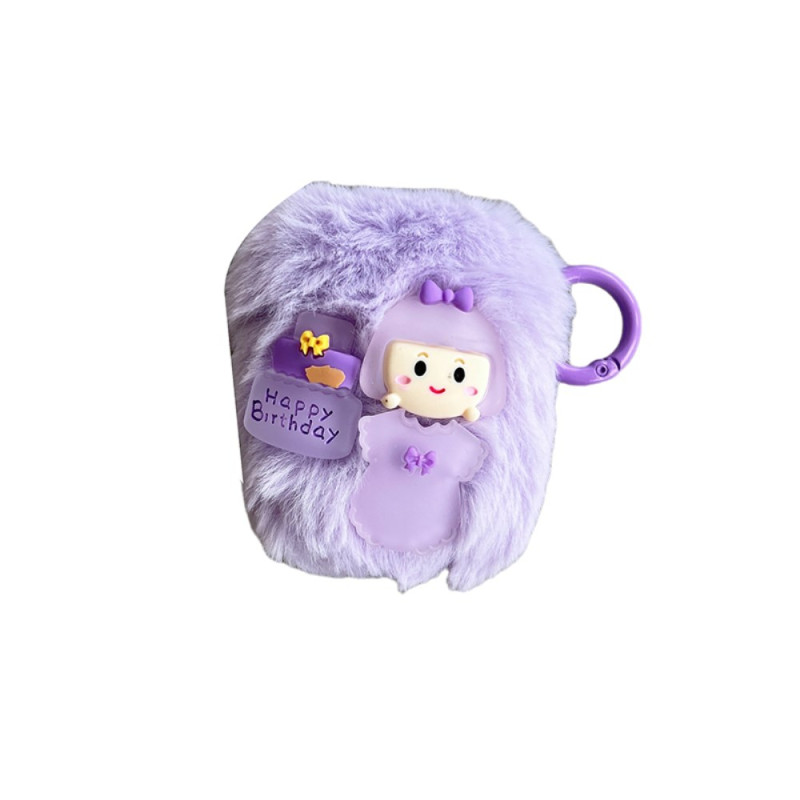 AirPods 2 / 1 Purple Plush Case