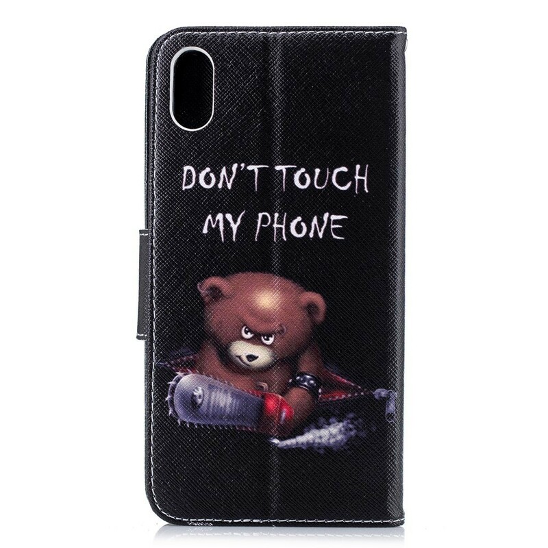 Case iPhone XS Max Dangerous Bear