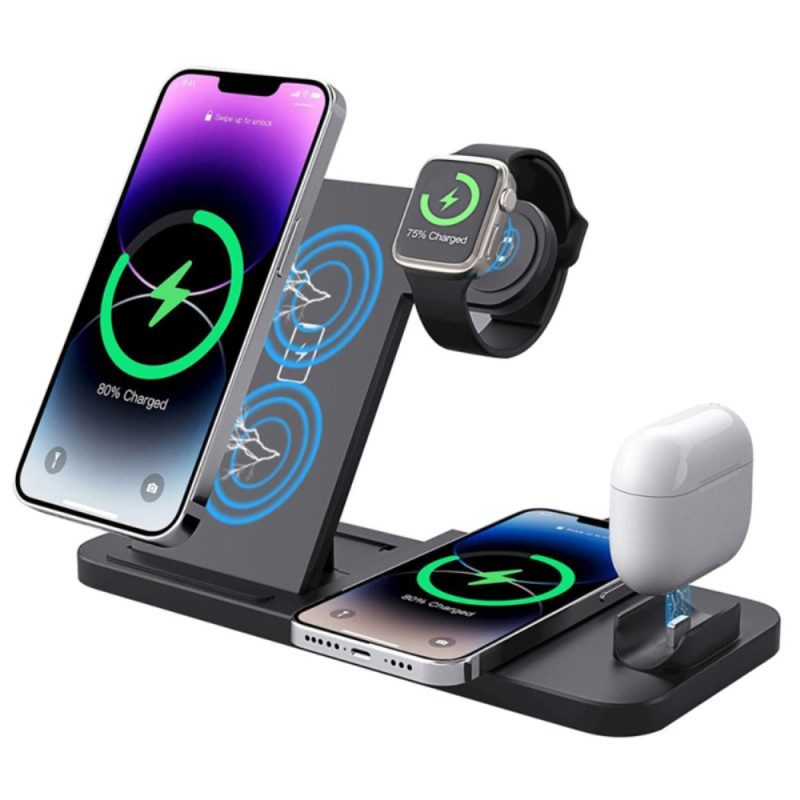 4-in-1 Rapid Wireless Charging Station