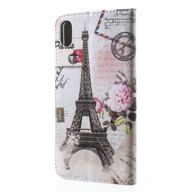 iPhone XR Retro Eiffel Tower Case
