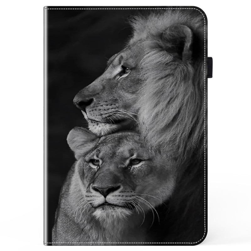 Case iPad Mini 7 (2024) / Mini 6 (2021) Couple of Lions