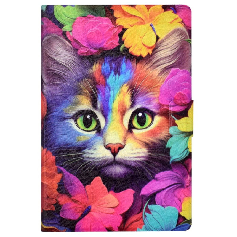 Case iPad Mini 7 (2024) / Mini 6 (2021) Coloured Cat