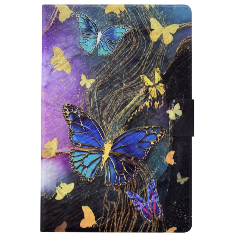 iPad Mini 7 (2024) / Mini 6 (2021) Gold Butterflies Case