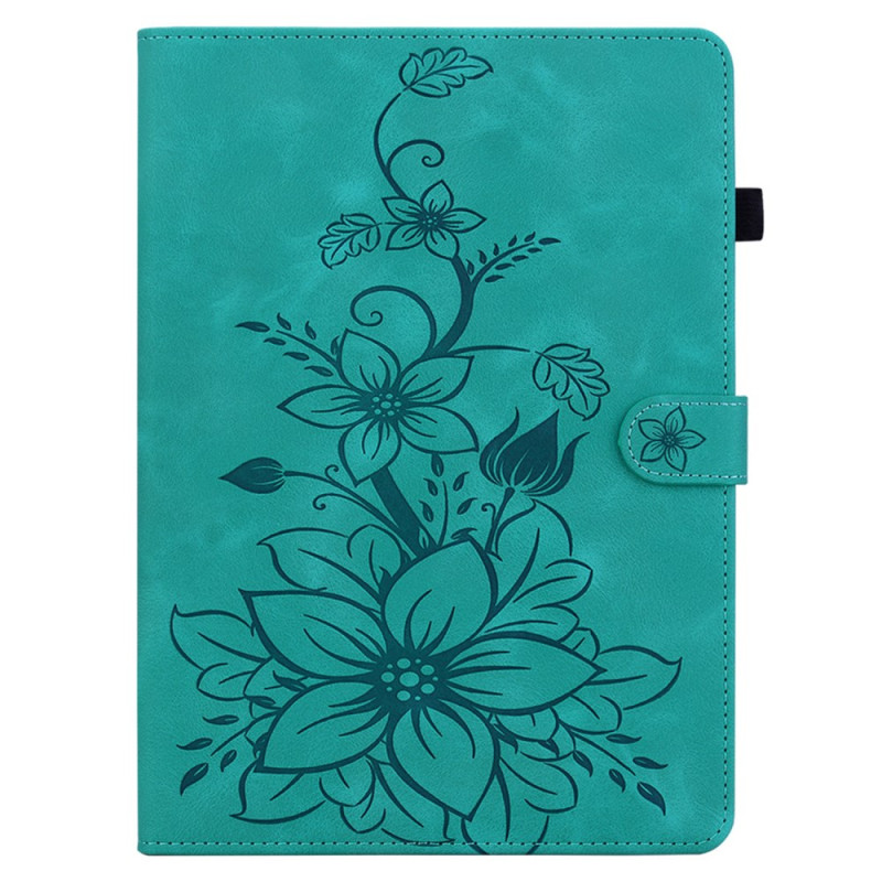 iPad Mini 7 (2024) / Mini 6 (2021) Cover Lily pattern