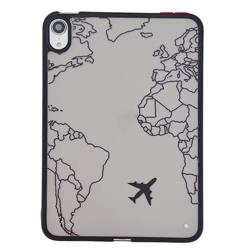 iPad Case Mini 7 (2024) / Mini 6 (2021) Airplane and Map