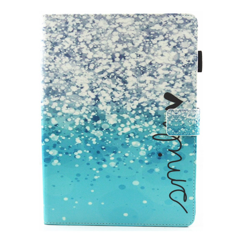 iPad Mini 5 (2019)/4/3/2/1 Smile Glitter Blue Case