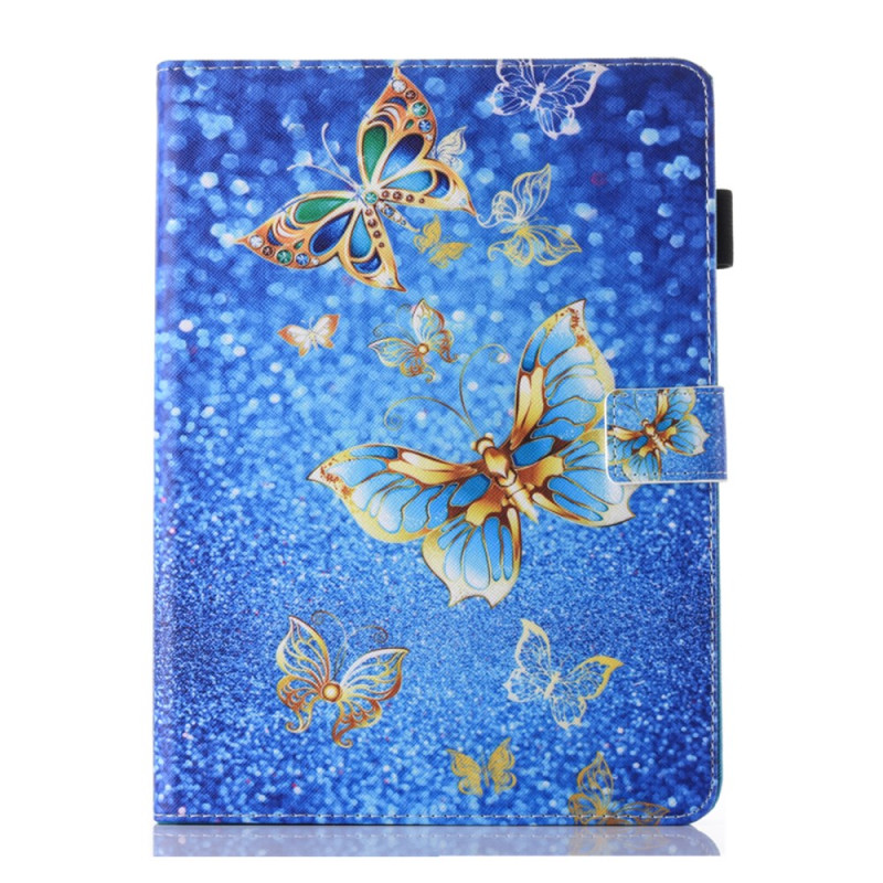 iPad Mini 5 (2019)/4/3/2/1 Gold Butterflies Case