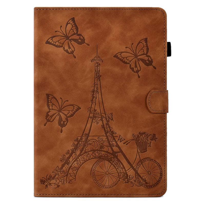 iPad Mini 5 (2019)/4/3/2/1 Suede effect Eiffel Tower Case