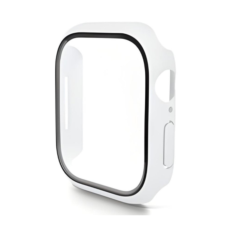 Apple Watch Series 10 46mm Toughened Glass Case with Electroplated Finish