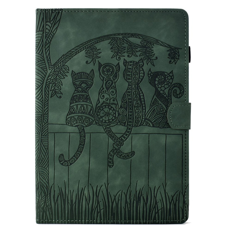 Samsung Galaxy Tab S9 Cat Scene Case