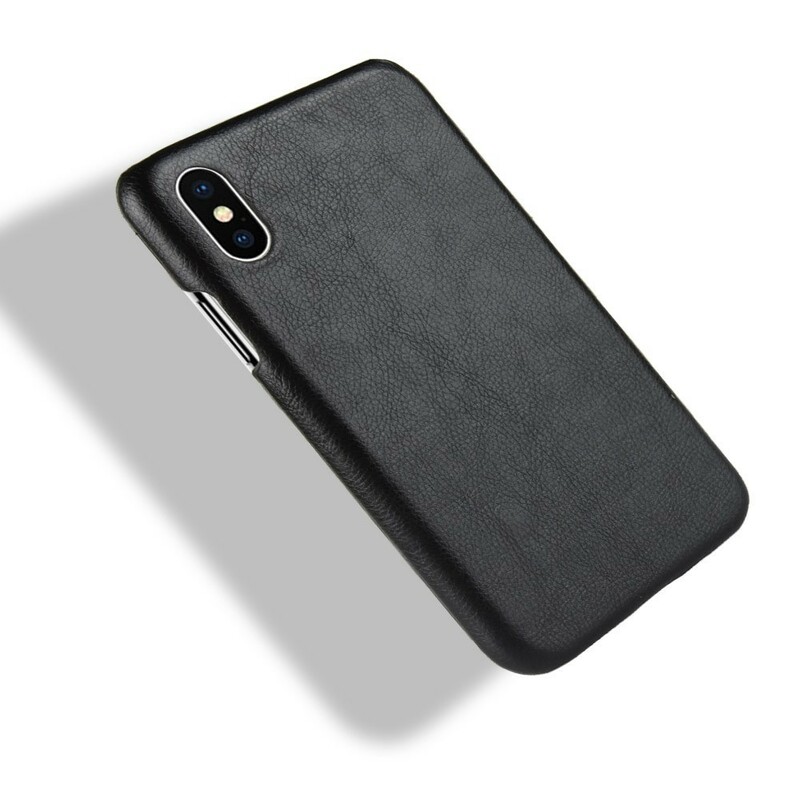 Leather effect iPhone XR Case Lychee