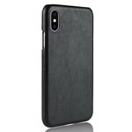 iPhone XS Max Leather Case Lychee Effect