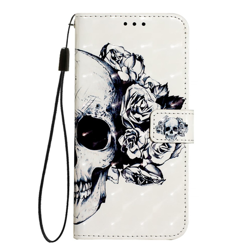 Xiaomi 14T Pro Flower Skull Case