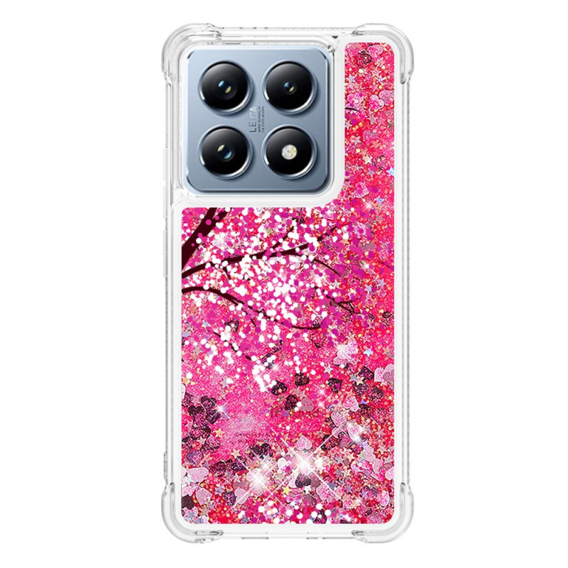 Xiaomi 14T / 14T Pro Cherry Blossom Glitter Case