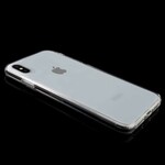 iPhone XS Max Transparent Silicone Case Colored