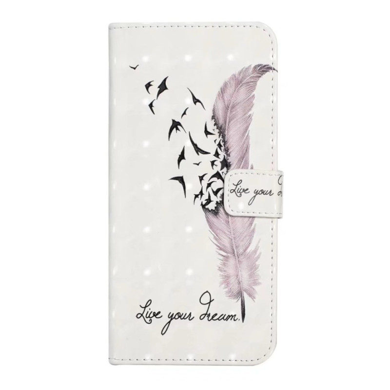 Case Xiaomi Redmi 14C / Poco C75 Feather pattern