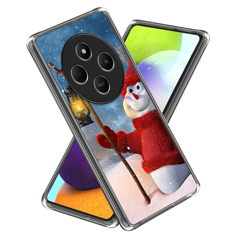 Xiaomi Redmi 14C / Poco C75 Snowman with Red Sweater Case