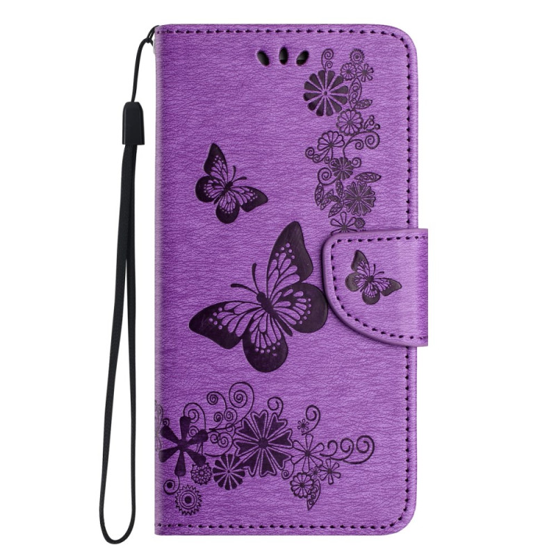 Case Xiaomi Redmi 14C / Poco C75 Textured Butterflies