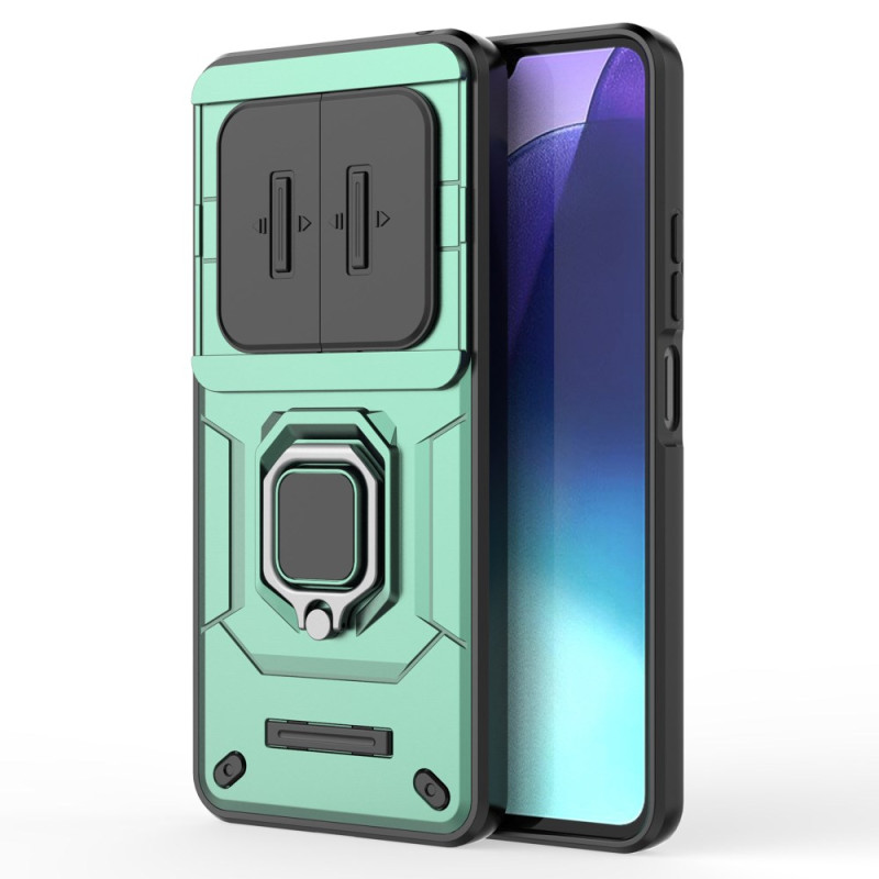 Xiaomi Redmi 14C / Poco C75 Ring Resistant Case with Lens Slide Protector