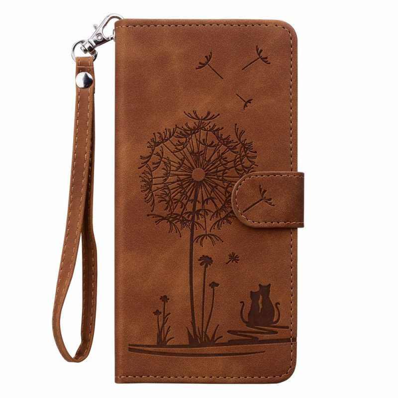 Xiaomi Redmi 14C / Poco C75 Dandelion Pattern Case with Strap