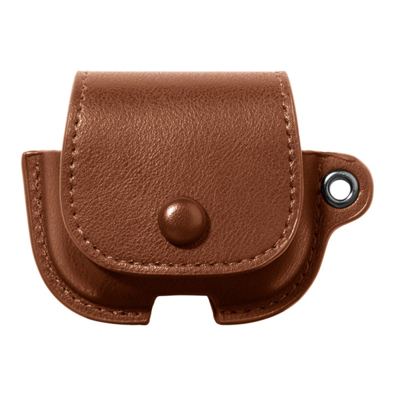 Leather-effect AirPods 4 case