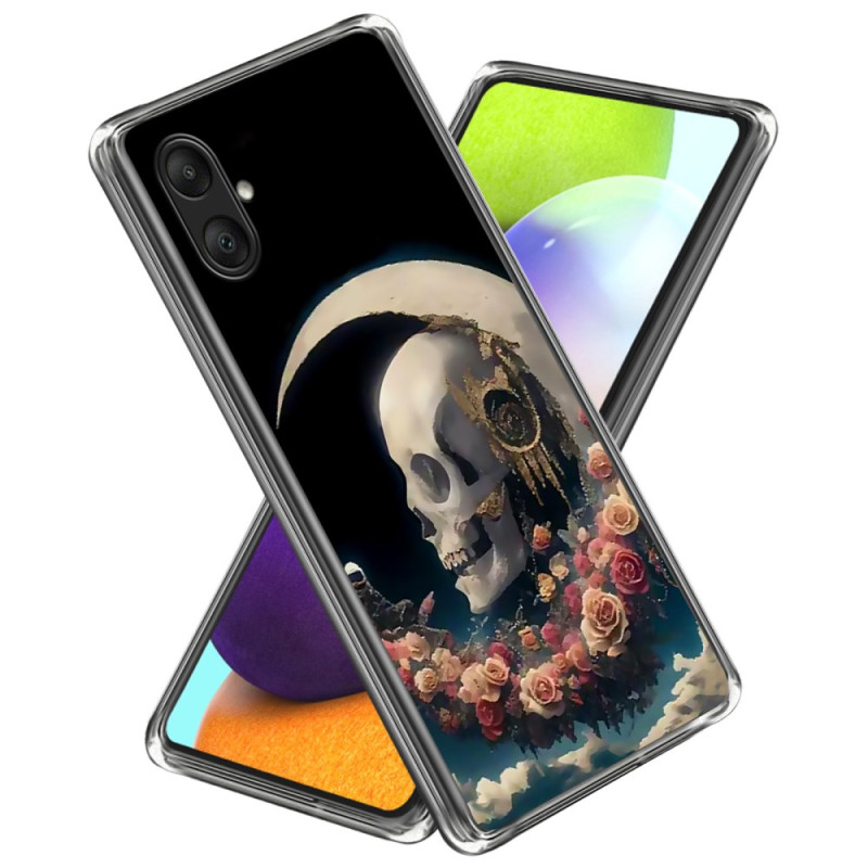 Samsung Galaxy A06 Skull Flower Case