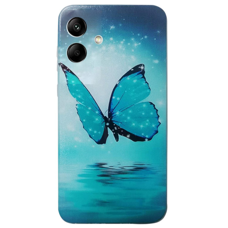 Samsung Galaxy A06 Blue Butterfly Case