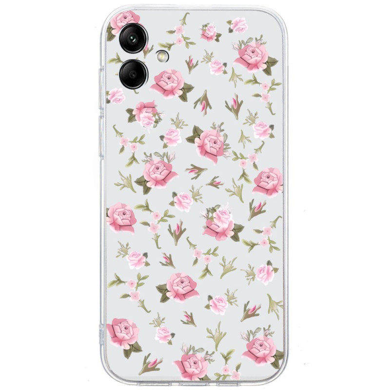 Samsung Galaxy A06 Case Pink Floral Design