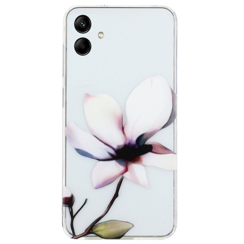 Samsung Galaxy A06 White Flower Case