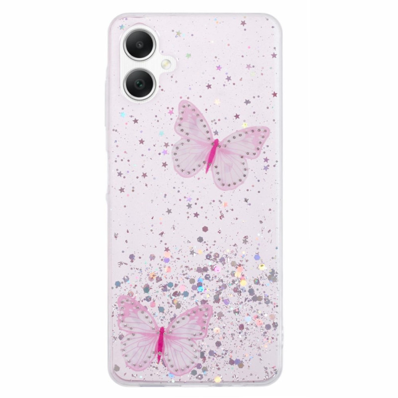 Samsung Galaxy A06 Glitter Butterfly Case