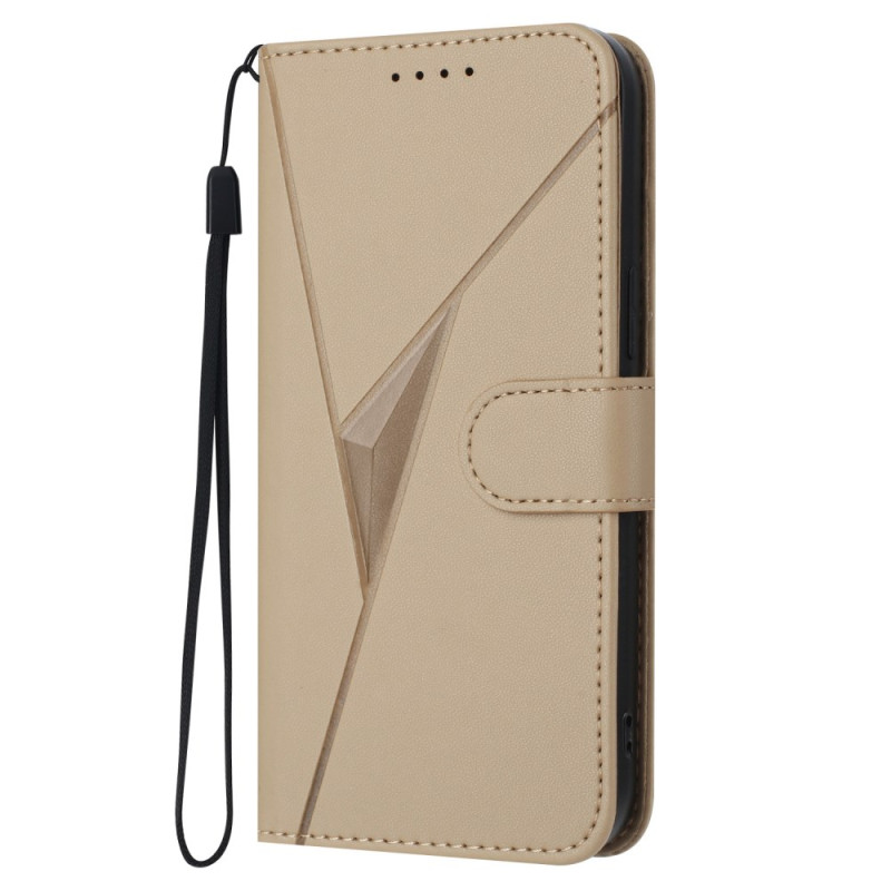 Samsung Galaxy Case A06 Triangular Pattern with Strap