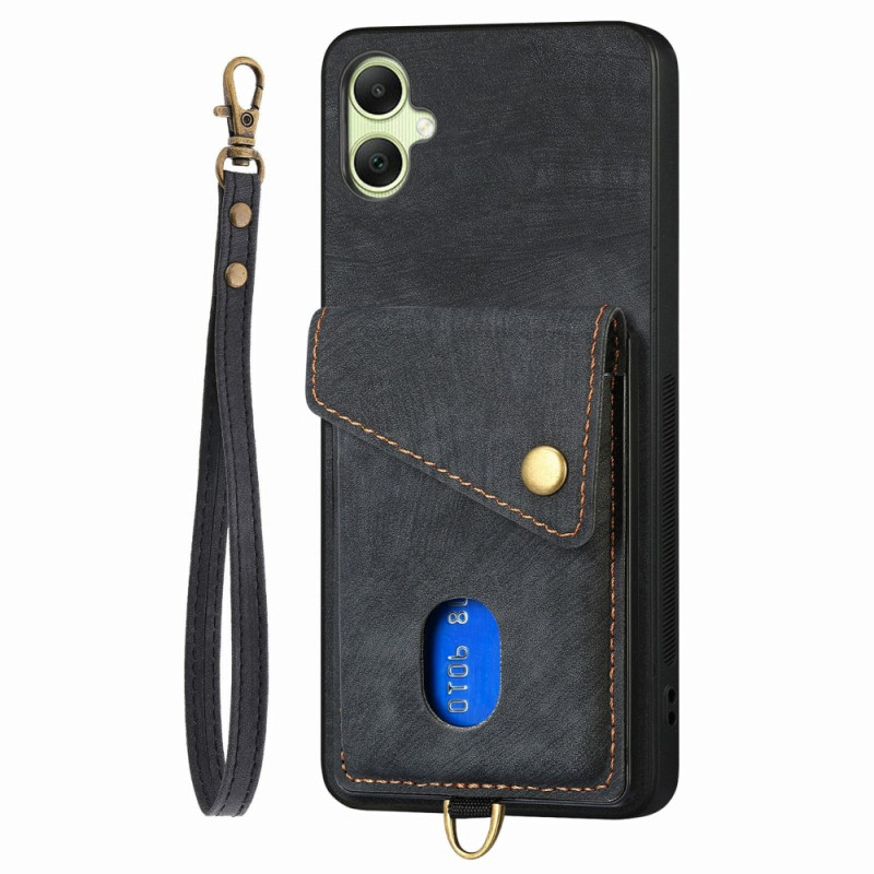 Samsung Galaxy A06 Suede Effect Case Card Holder and Stand